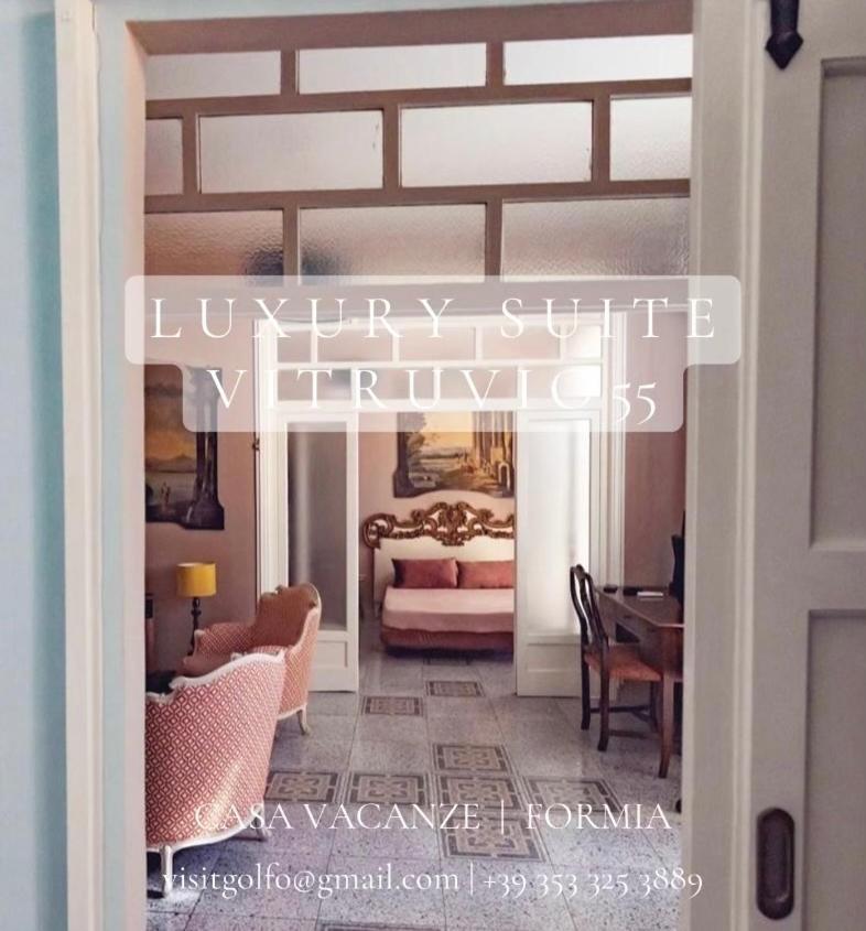 Luxury Suite Vitruvio 55 Formia Ngoại thất bức ảnh
